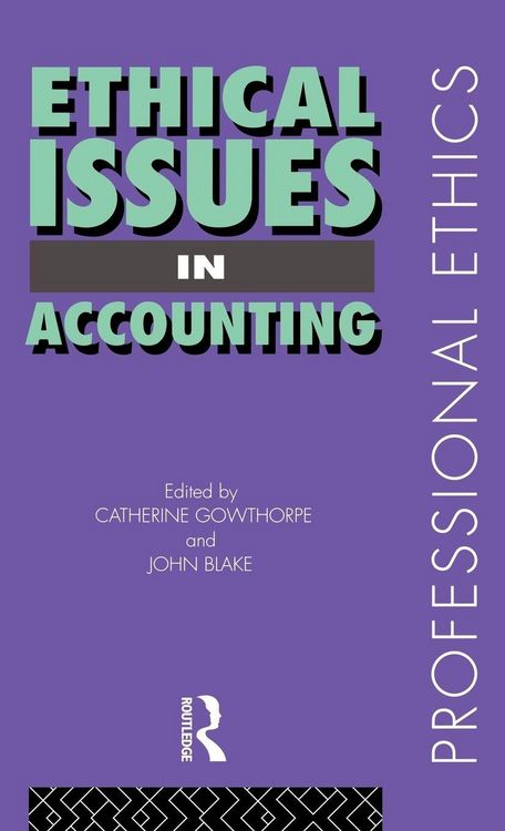 Produktbild: Ethical Issues in Accounting