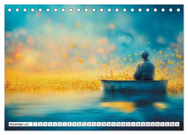 Produktbild: Fantastische F&auml;nge Die Kunst, das Unm&ouml;gliche zu angeln (Tischkalender 2027 DIN A5 quer), CALVENDO Monatskalender