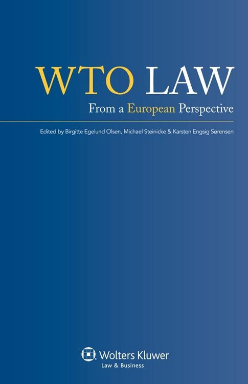 Produktbild: Wto Law