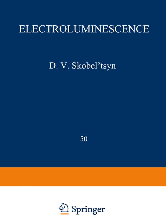 Produktbild: Electroluminescence / Elektrolyuminestsentsiya / Электролюминесценция