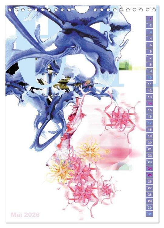 Produktbild: Dreams and Nightmares - Fantasy & Sci-Fi Art / 2026 (Wandkalender 2026 DIN A4 hoch), CALVENDO Monatskalender