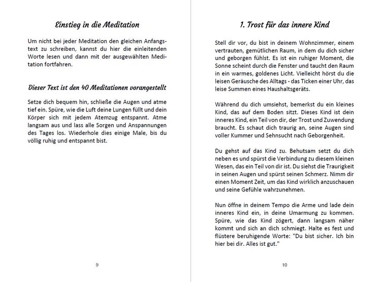 Produktbild: 40 Meditationen f&uuml;r das innere Kind
