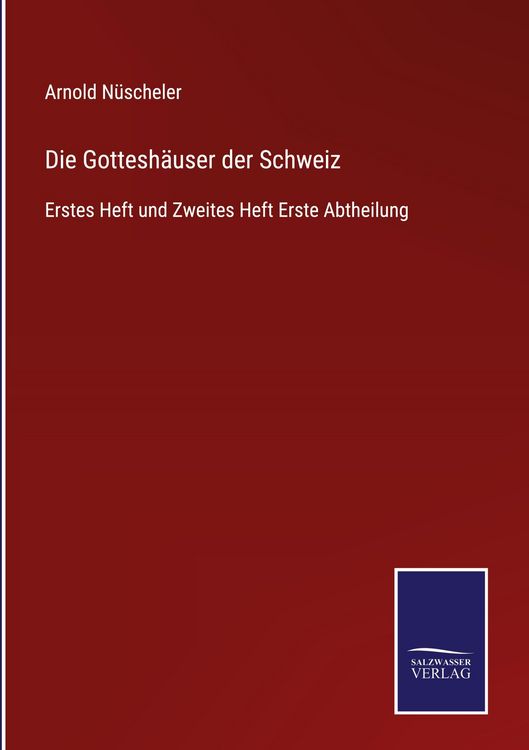 Produktbild: Die Gottesh&auml;user der Schweiz