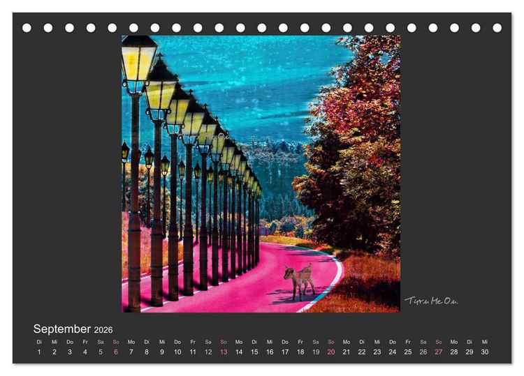 Produktbild: Schwarzwald. Anders. (Tischkalender 2026 DIN A5 quer), CALVENDO Monatskalender