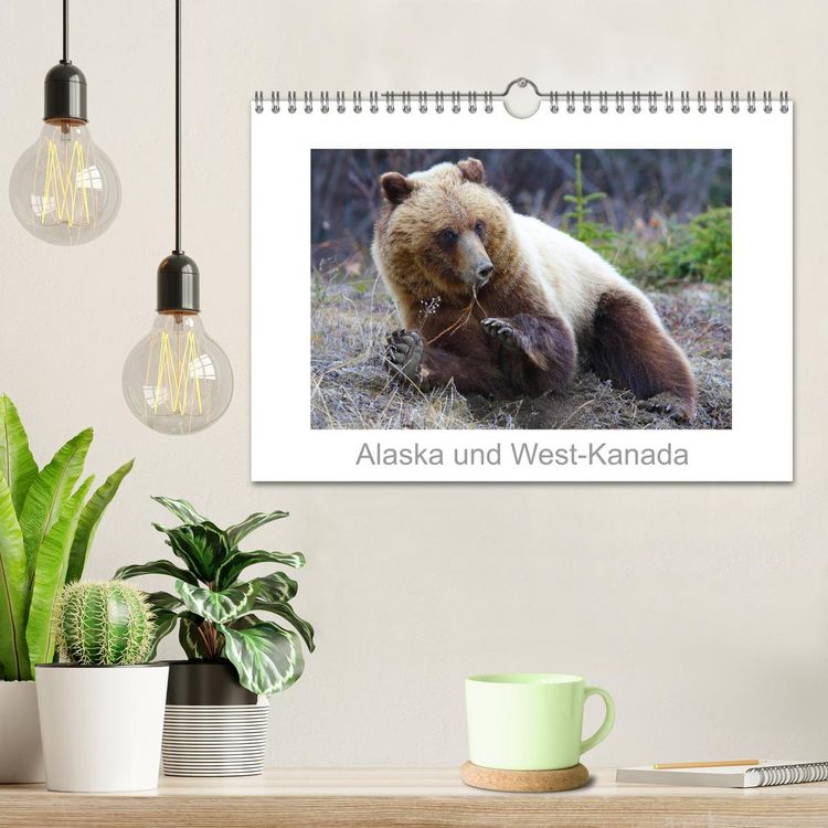 Produktbild: Alaska und West-Kanada (Wandkalender 2026 DIN A4 quer), CALVENDO Monatskalender