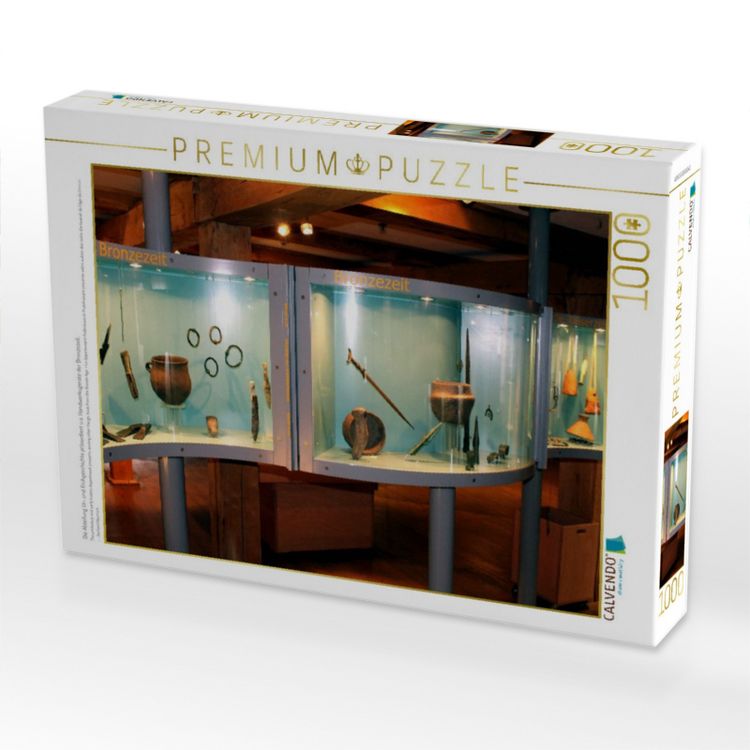 Produktbild: CALVENDO Puzzle Die Abteilung Ur- und Fr&uuml;hgeschichte pr&auml;sentiert u.a. Handwerksger&auml;te der Bronzezeit. | 1000 Teile Lege-Gr&ouml;&szlig;e 64x48cm Foto-Puzzle f&uuml;r gl&uuml;ckliche Stunden