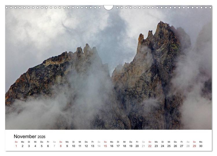 Produktbild: Mystische Schweizer Berglandschaften - Momente in der Natur (Wandkalender 2026 DIN A3 quer), CALVENDO Monatskalender