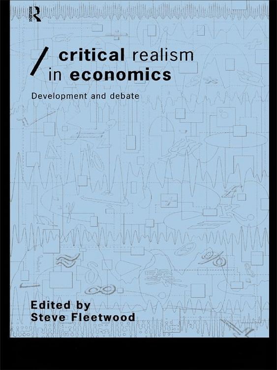 Produktbild: Critical Realism in Economics