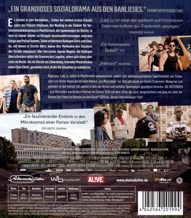 Produktbild: Die W&uuml;tenden - Les Mis&eacute;rables