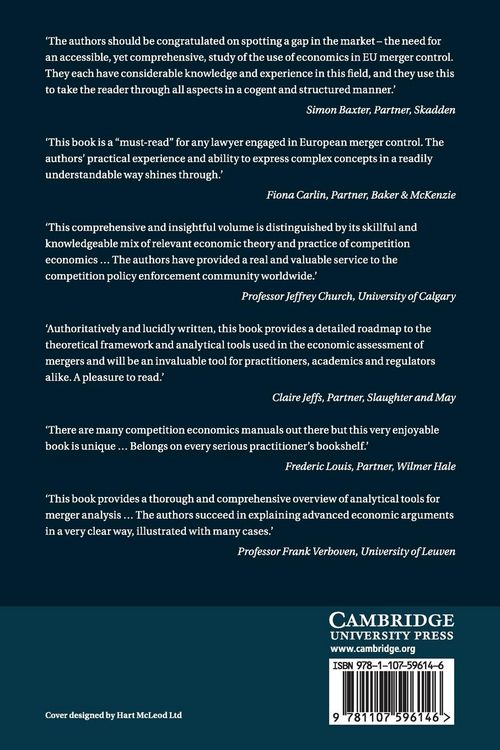 Produktbild: The Economic Assessment of Mergers under European Competition Law