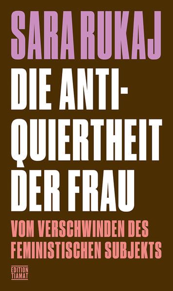 Produktbild: Die Antiquiertheit der Frau
