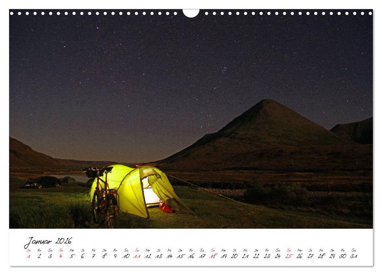 Produktbild: Abenteuer Radreisen (Wandkalender 2026 DIN A3 quer), CALVENDO Monatskalender