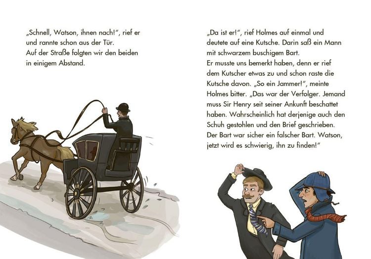 Produktbild: LESEZUG/Klassiker: Sherlock Holmes - Der Hund der Baskervilles