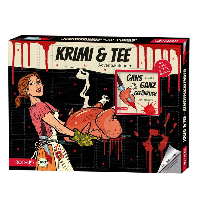 Produktbild: Krimi & Bio- Tee-Adventskalender