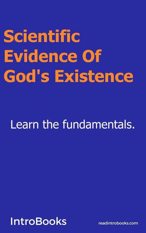 Produktbild: Scientific Evidence of God's Existence?