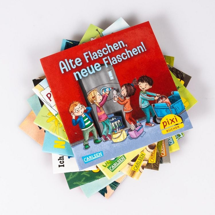 Pixi-8er-Set 299: Pixi setzt sich für die Umwelt ein (8x1