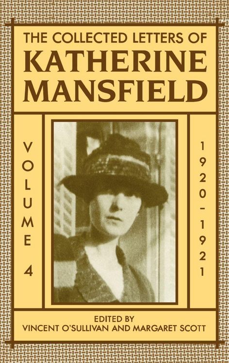 Produktbild: The Collected Letters of Katherine Mansfield