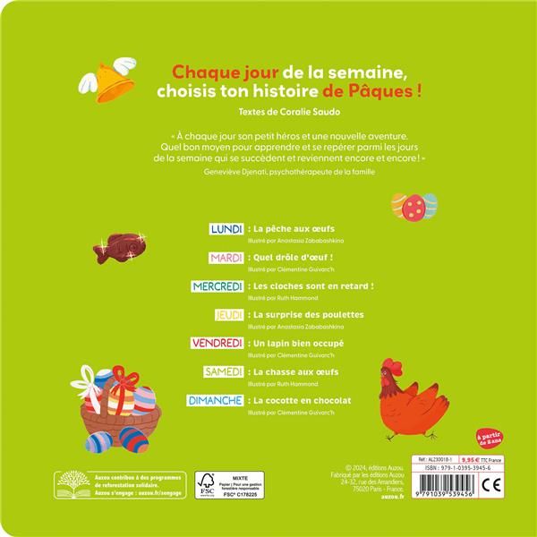Produktbild: Mes 7 histoires de P&acirc;ques