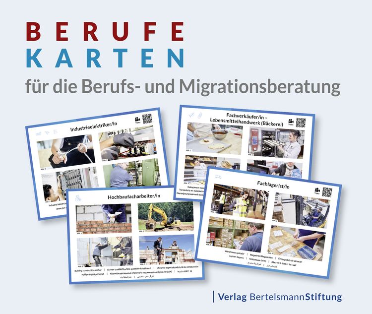 Produktbild: Berufekarten f&uuml;r die Berufs- und Migrationsberatung