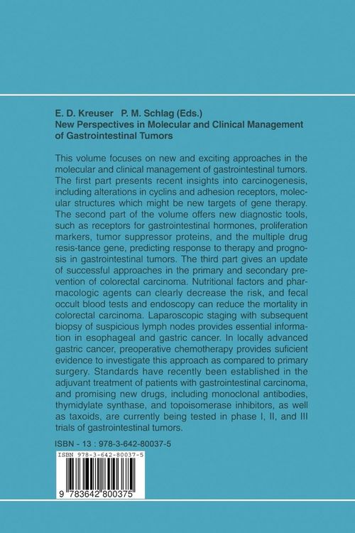 Produktbild: New Perspectives in Molecular and Clinical Management of Gastrointestinal Tumors