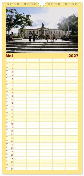 Produktbild: Familienplaner 2027 - El Salvador - Unber&uuml;hrte und wundersch&ouml;ne Natur. mit 5 Spalten (Wandkalender, 21 x 45 cm) CALVENDO