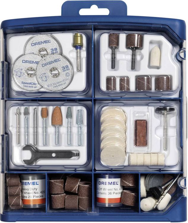 Produktbild: Dremel 2615S724JA Zubeh&ouml;r-Set Schaft-&Oslash; 3.2mm 1St.