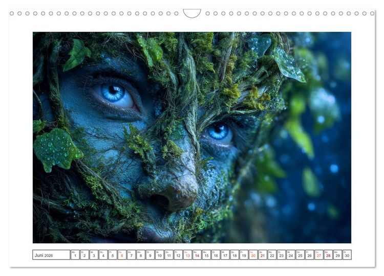 Produktbild: Elfen, Zauber, Drachen (Wandkalender 2026 DIN A3 quer), CALVENDO Monatskalender