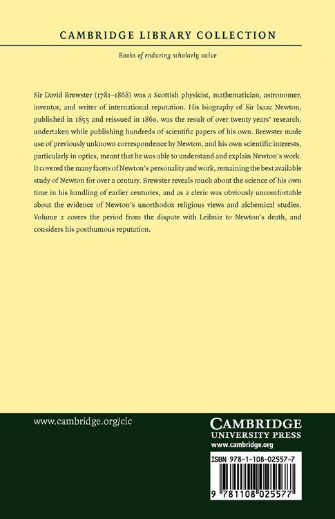 Produktbild: Memoirs of the Life, Writings, and Discoveries of Sir Isaac Newton - Volume 2