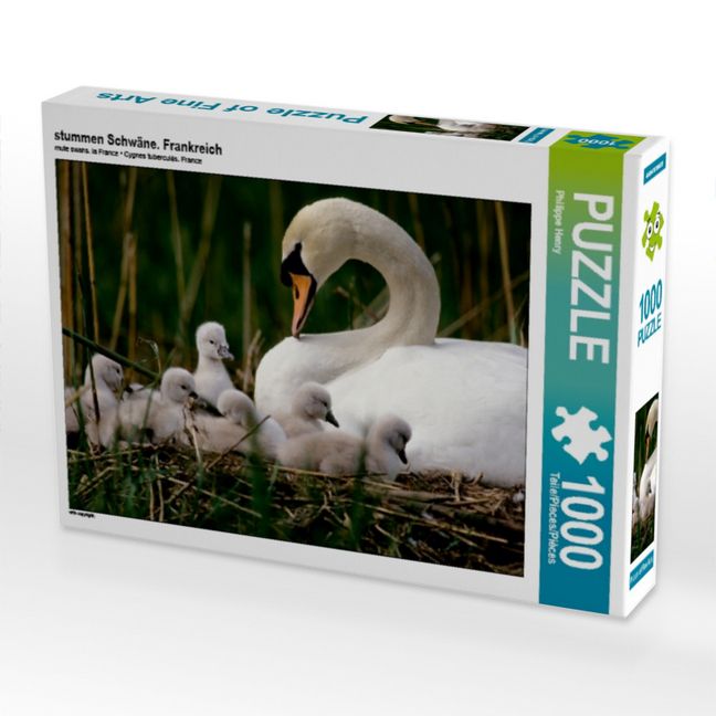 Produktbild: CALVENDO Puzzle stummen Schw&auml;ne. Frankreich | 1000 Teile Lege-Gr&ouml;&szlig;e 64x48cm Foto-Puzzle f&uuml;r gl&uuml;ckliche Stunden