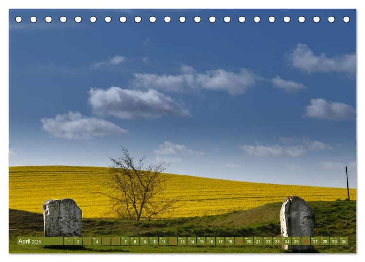 Produktbild: Bezauberndes S&uuml;dengland (Tischkalender 2026 DIN A5 quer), CALVENDO Monatskalender