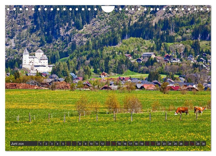 Produktbild: Kimm eina in den Lungau (Wandkalender 2026 DIN A4 quer), CALVENDO Monatskalender