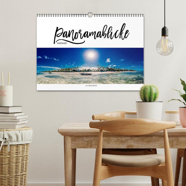 Produktbild: Panoramablicke weltweit (Wandkalender 2026 DIN A3 quer), CALVENDO Monatskalender