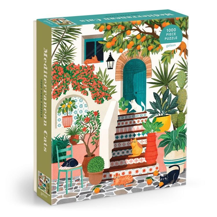 Produktbild: Mediterranean Cats 1000 Piece Puzzle