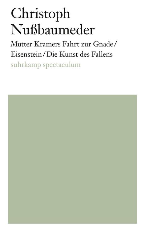 Produktbild: Mutter Kramers Fahrt zur Gnade / Eisenstein / Die Kunst des Fallens