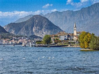 Produktbild: CALVENDO Puzzle Fischerinsel | 1000 Teile Lege-Gr&ouml;&szlig;e 64x48cm Foto-Puzzle f&uuml;r gl&uuml;ckliche Stunden
