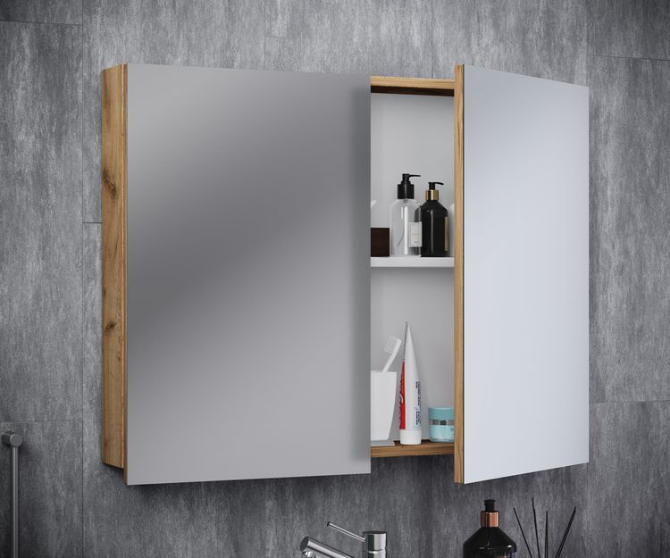 Produktbild: Spiegelschrank Spiegel Badezimmer Badinos 60x80 cm