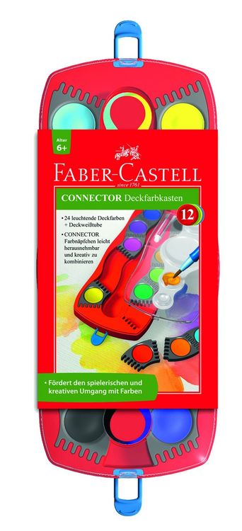Faber Castell CONNECTOR Farbnäpfchen – Einzelfarbe Violett, Hohe Deckkraft