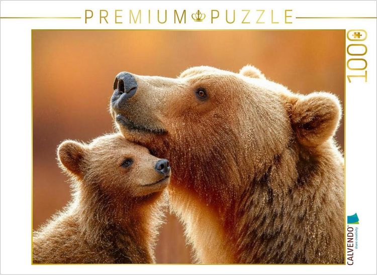 Produktbild: CALVENDO Puzzle Ein z&auml;rtlicher Augenblick | 1000 Teile Lege-Gr&ouml;&szlig;e 64x48cm Foto-Puzzle f&uuml;r gl&uuml;ckliche Stunden