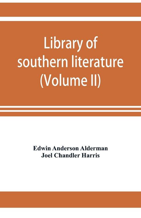 Produktbild: Library of southern literature (Volume II)