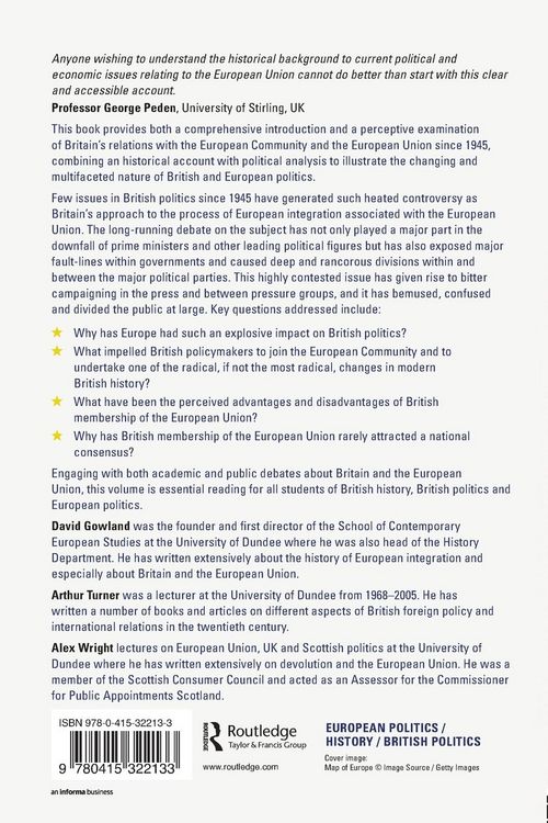 Produktbild: Britain and European Integration since 1945