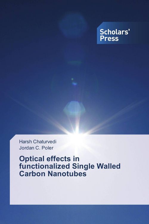 Produktbild: Optical effects in functionalized Single Walled Carbon Nanotubes