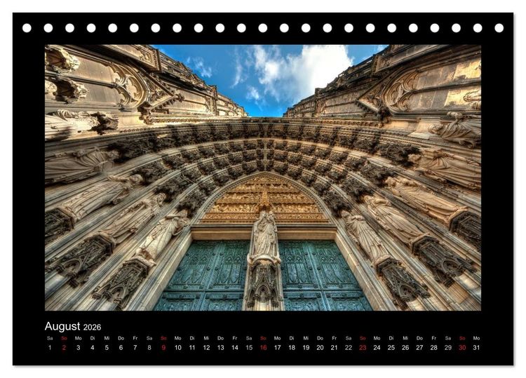 Produktbild: K&ouml;ln-Bilder (Tischkalender 2026 DIN A5 quer), CALVENDO Monatskalender