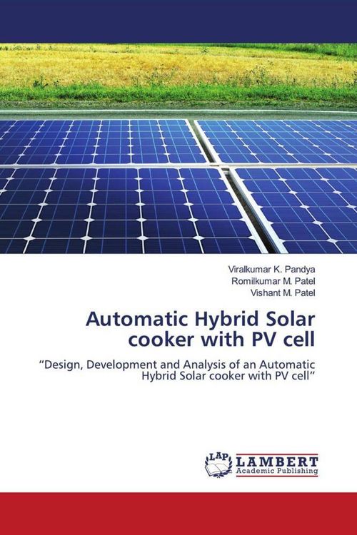 Produktbild: Automatic Hybrid Solar cooker with PV cell