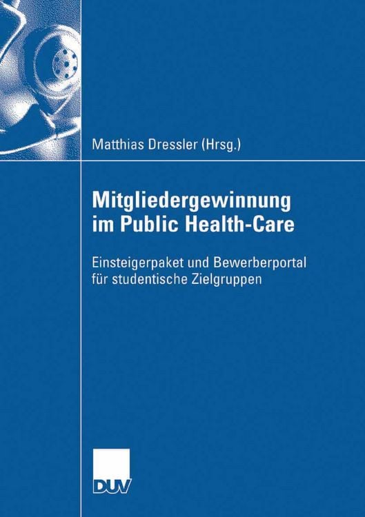 Produktbild: Mitgliedergewinnung im Public Health-Care