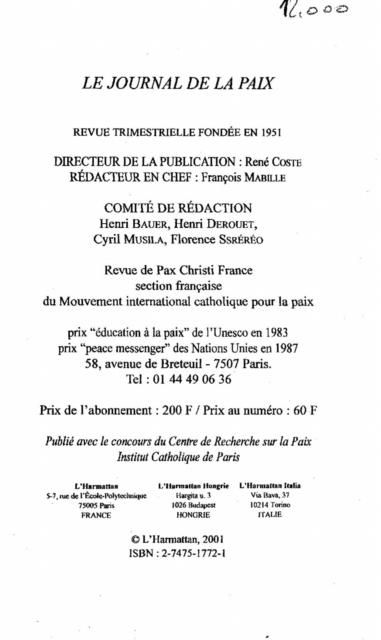 Produktbild: Proche-Orient : Les Impasses
