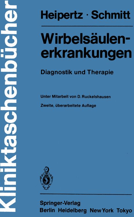 Produktbild: Wirbels&auml;ulenerkrankungen