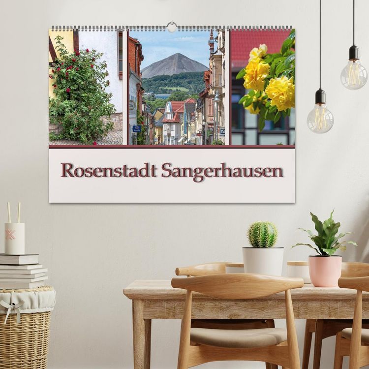 Produktbild: Rosenstadt Sangerhausen (Wandkalender 2026 DIN A2 quer), CALVENDO Monatskalender