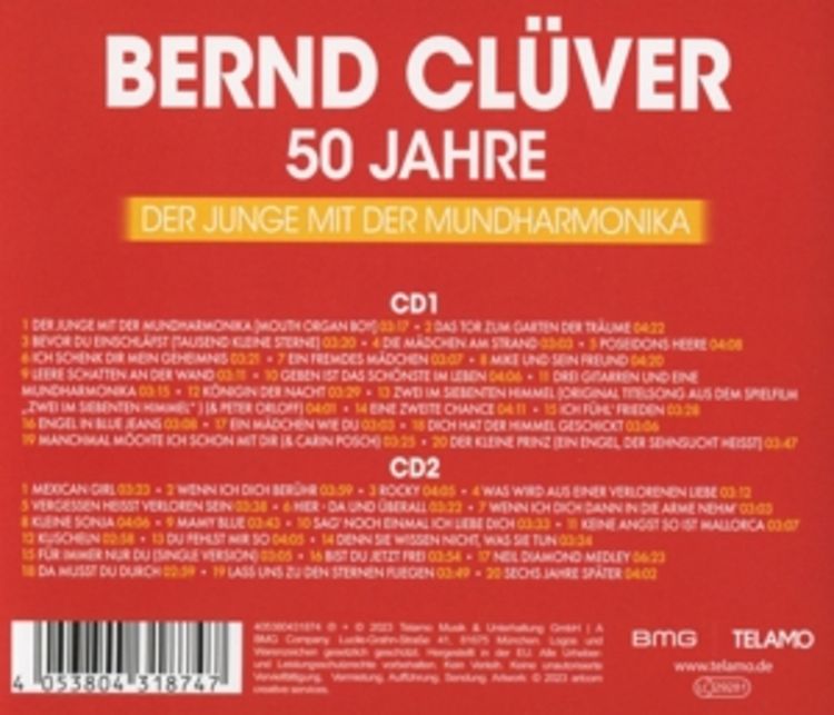 Produktbild: 50 Jahre: Der Junge mit der Mundharmonika