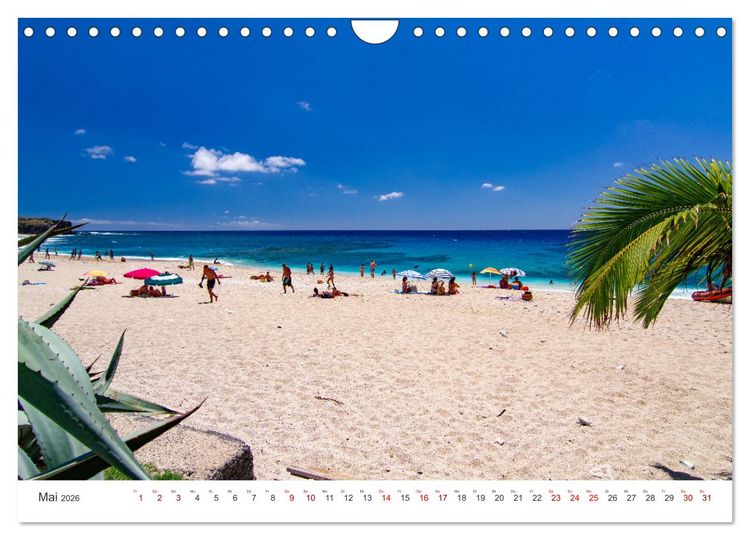 Produktbild: &Icirc;le de la R&eacute;union - Das franz&ouml;sische Paradies im Indischen Ozean (Wandkalender 2026 DIN A4 quer), CALVENDO Monatskalender