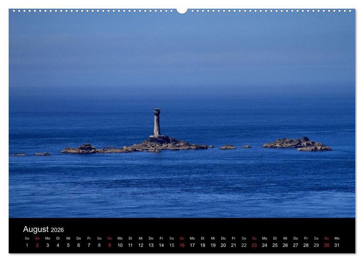 Produktbild: S&uuml;dwestengland (Wandkalender 2026 DIN A2 quer), CALVENDO Monatskalender